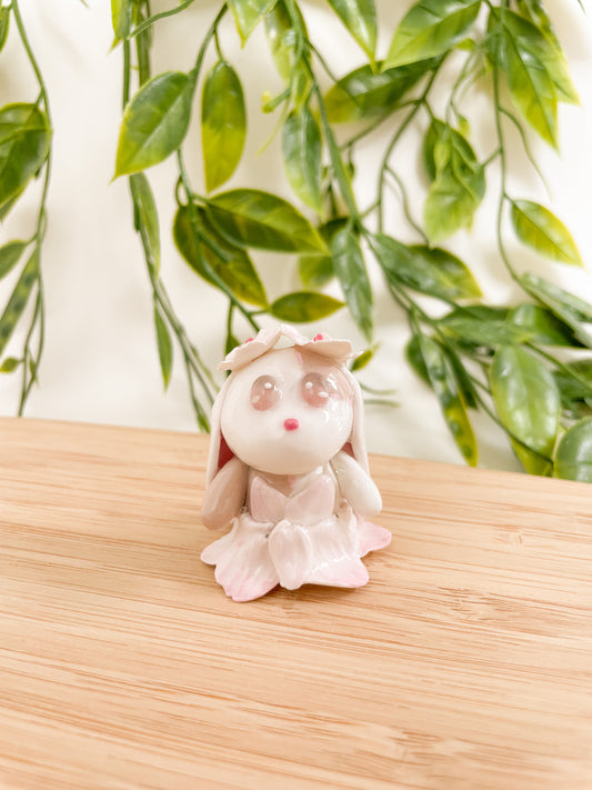 Fairy Blossom Sock Bunny Desk Friend