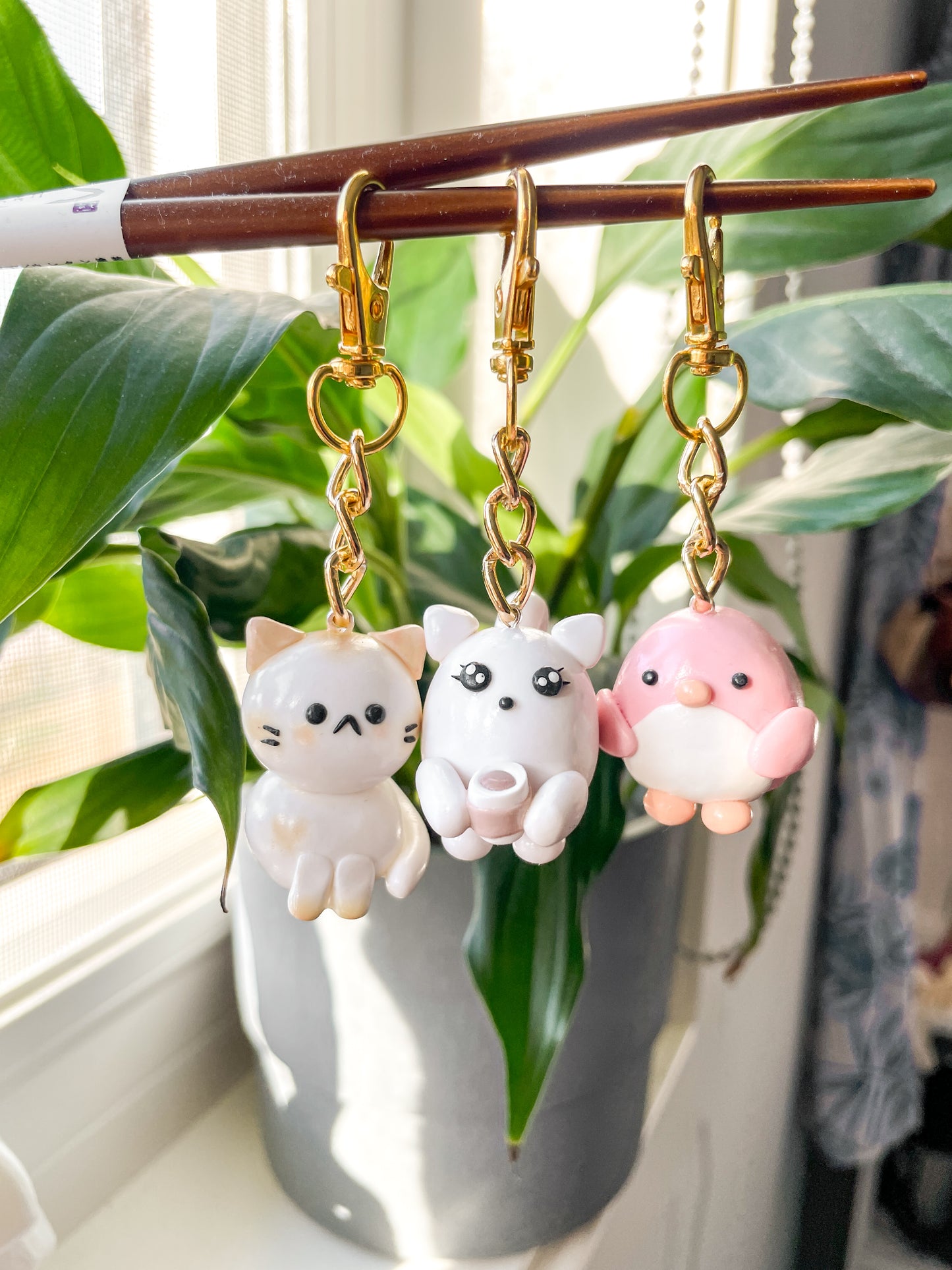 Blush Pengu Keychain