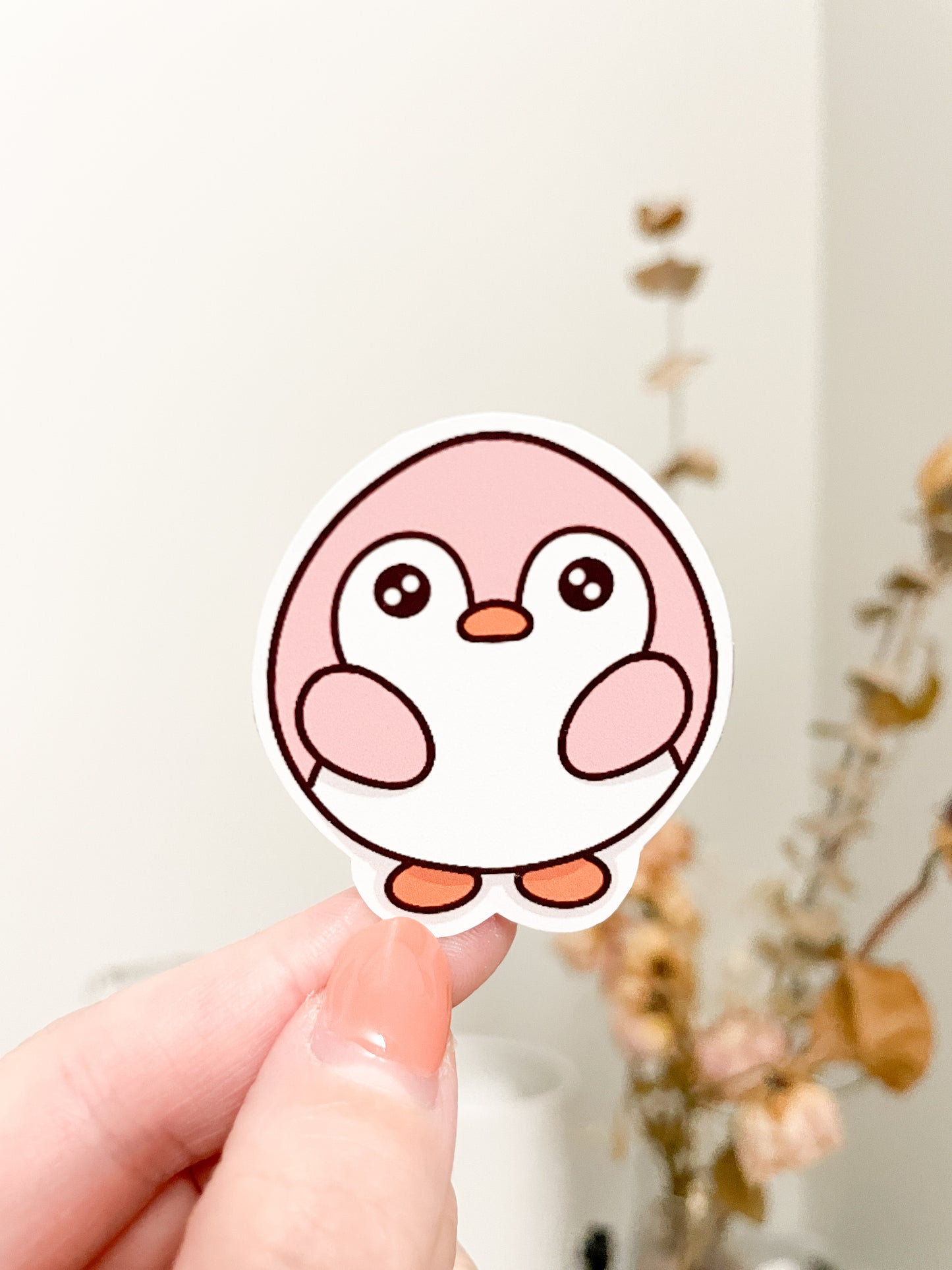 Vinyl Sticker - Blush Pengu