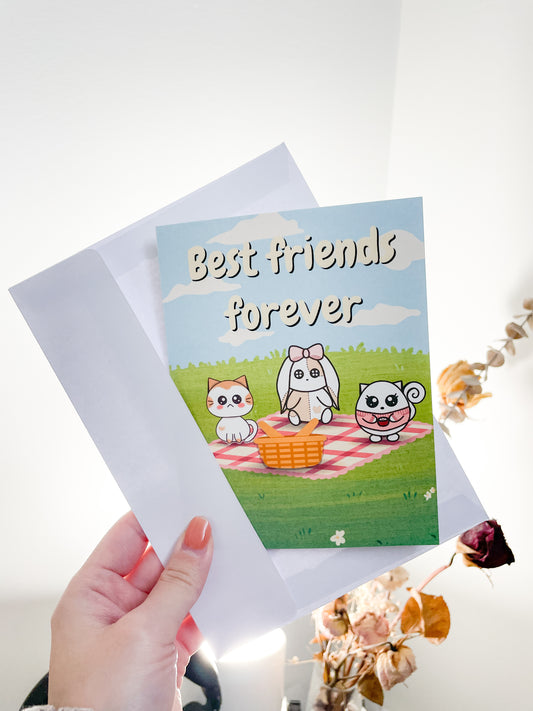 Greeting Card - Best Friends Forever