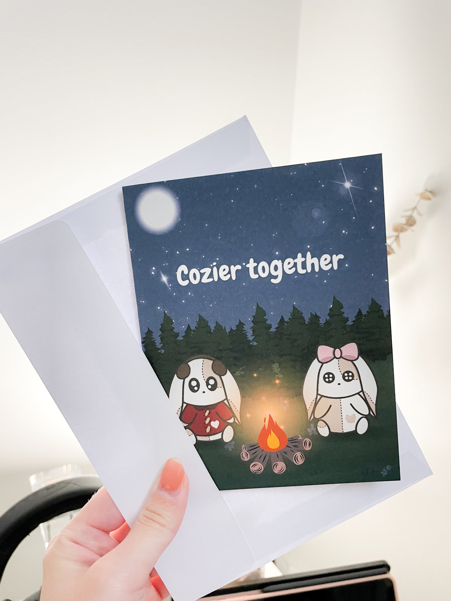 Greeting Card - Cozier Together