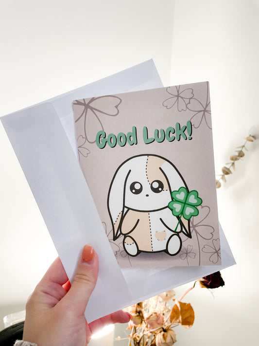 Greeting Card - Good Luck