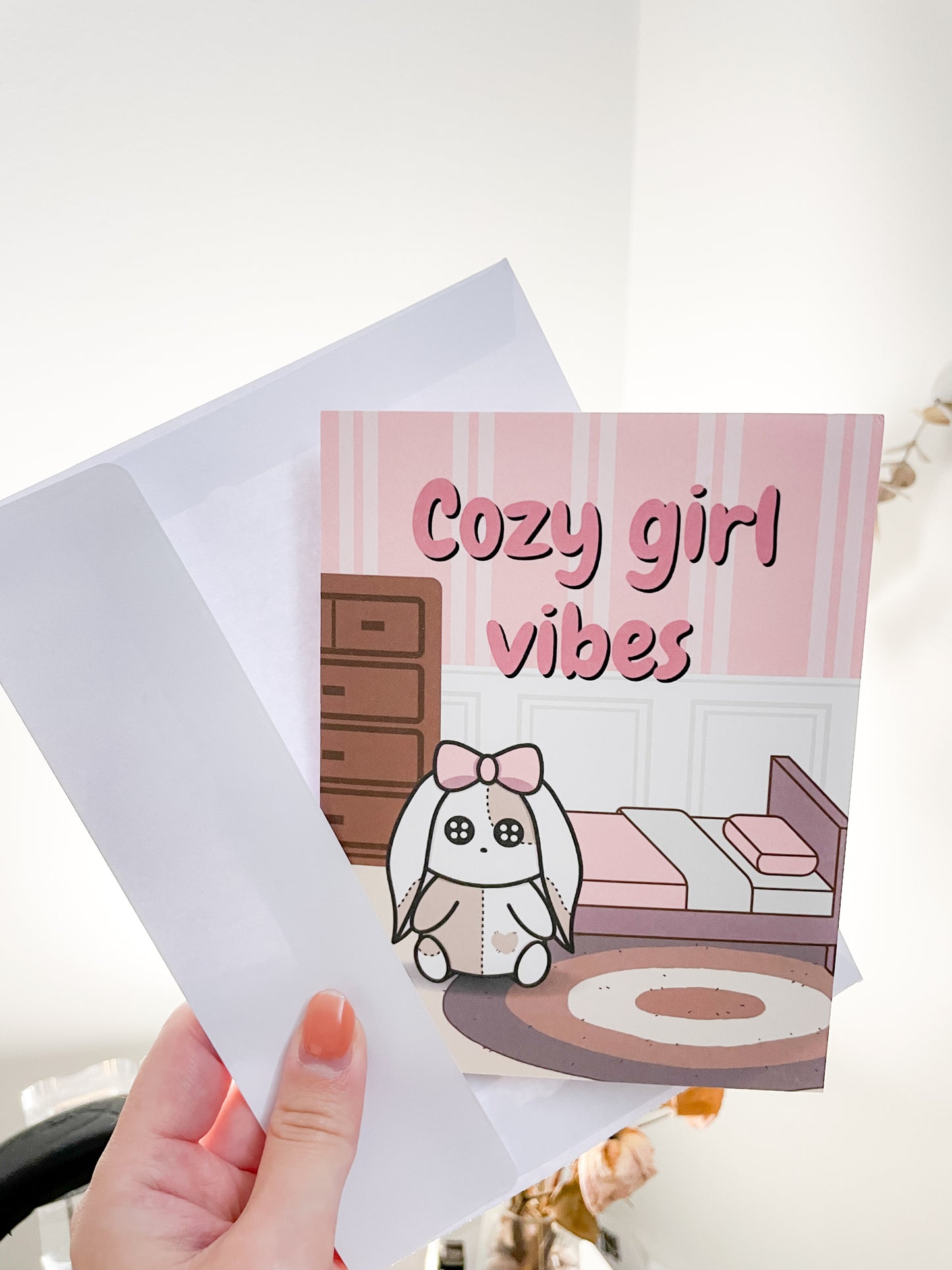 Greeting Card - Cozy Girl Vibes