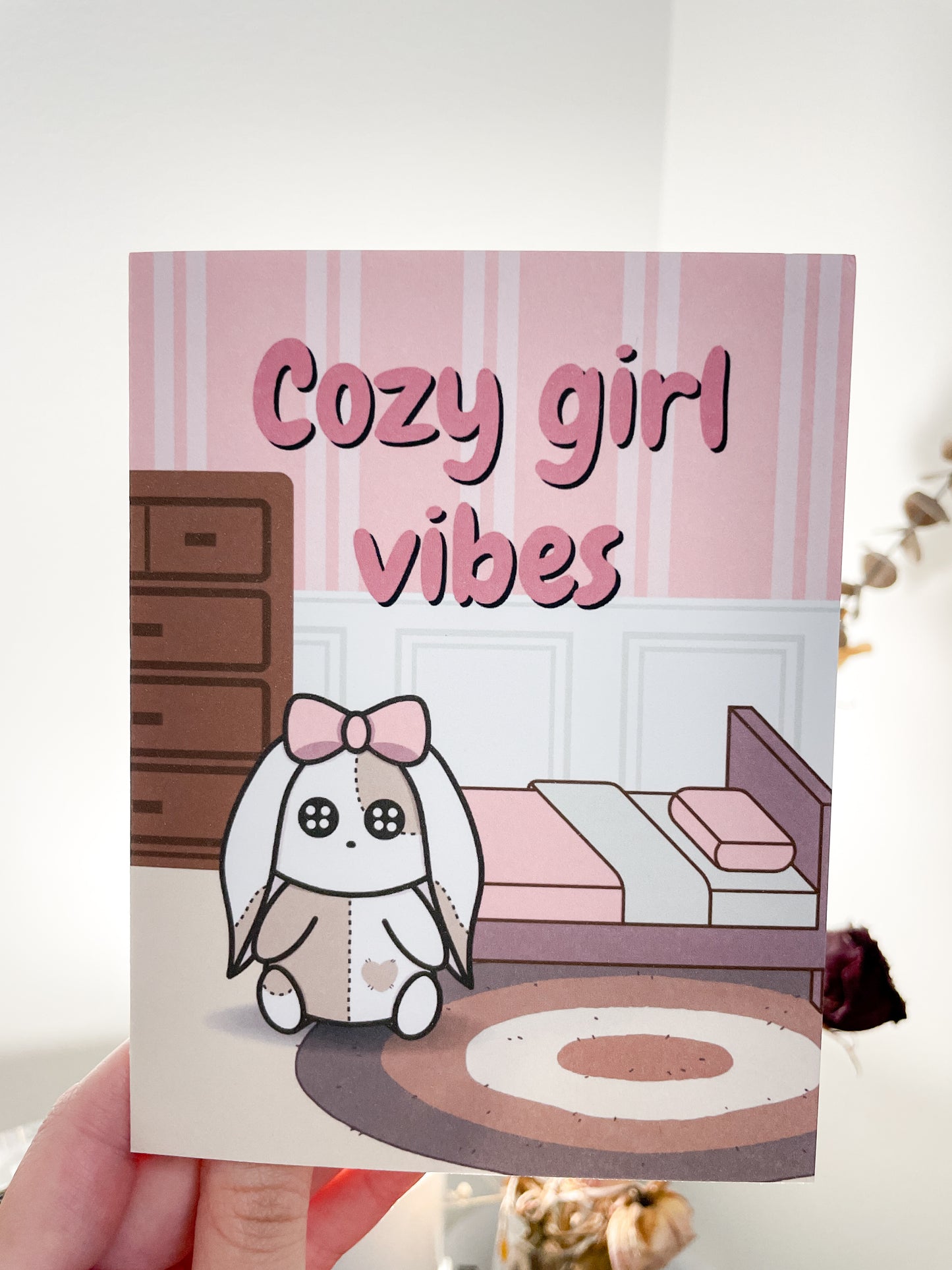 Greeting Card - Cozy Girl Vibes