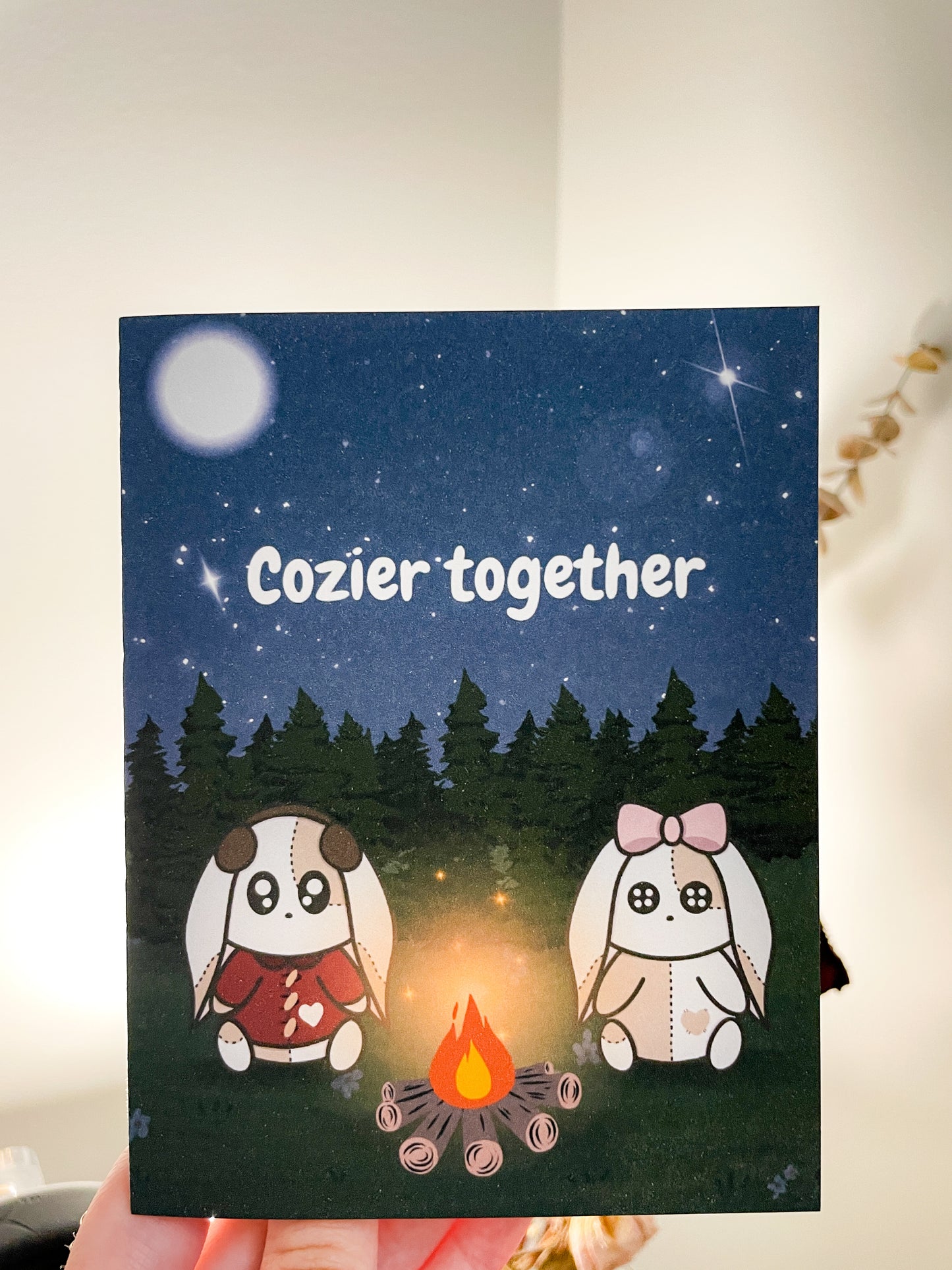 Greeting Card - Cozier Together