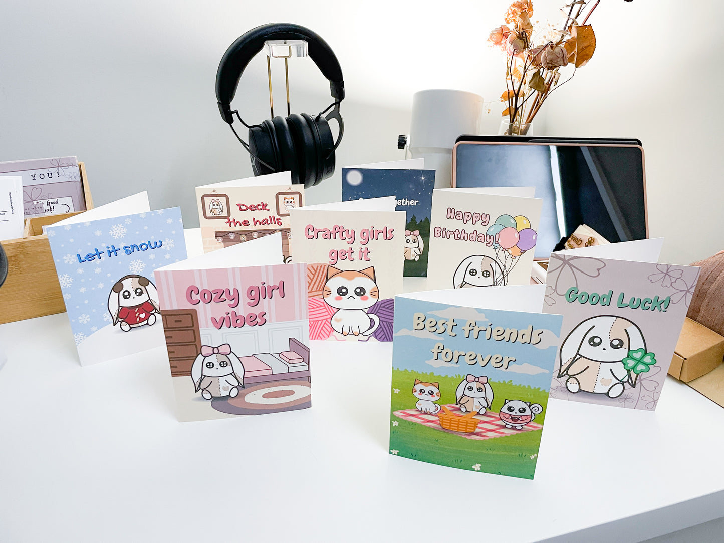 Greeting Card - Cozy Girl Vibes